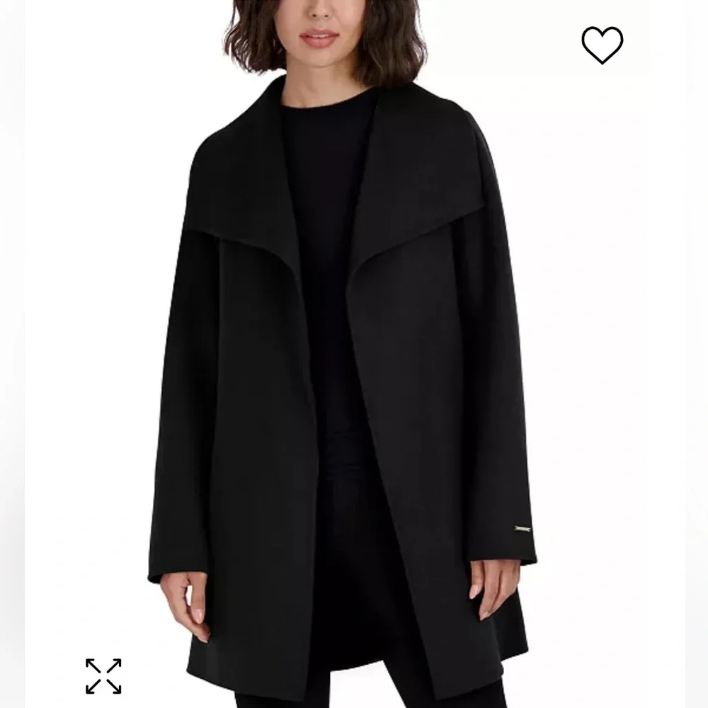 Tahari wrap coat - Picture 6 of 7